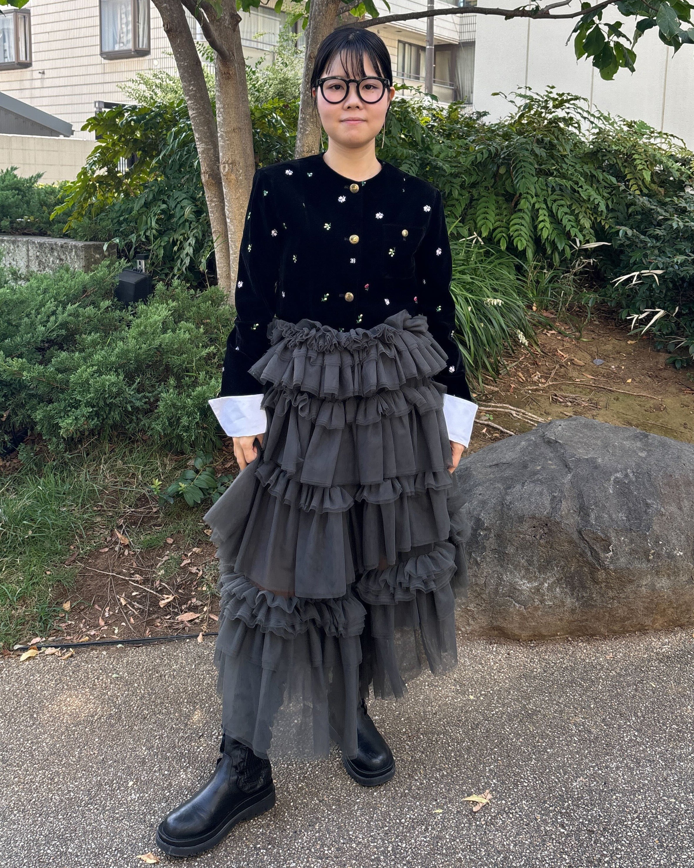 BIBIY. MADE | MARILYN SKIRT GRAY｜Bibiy.