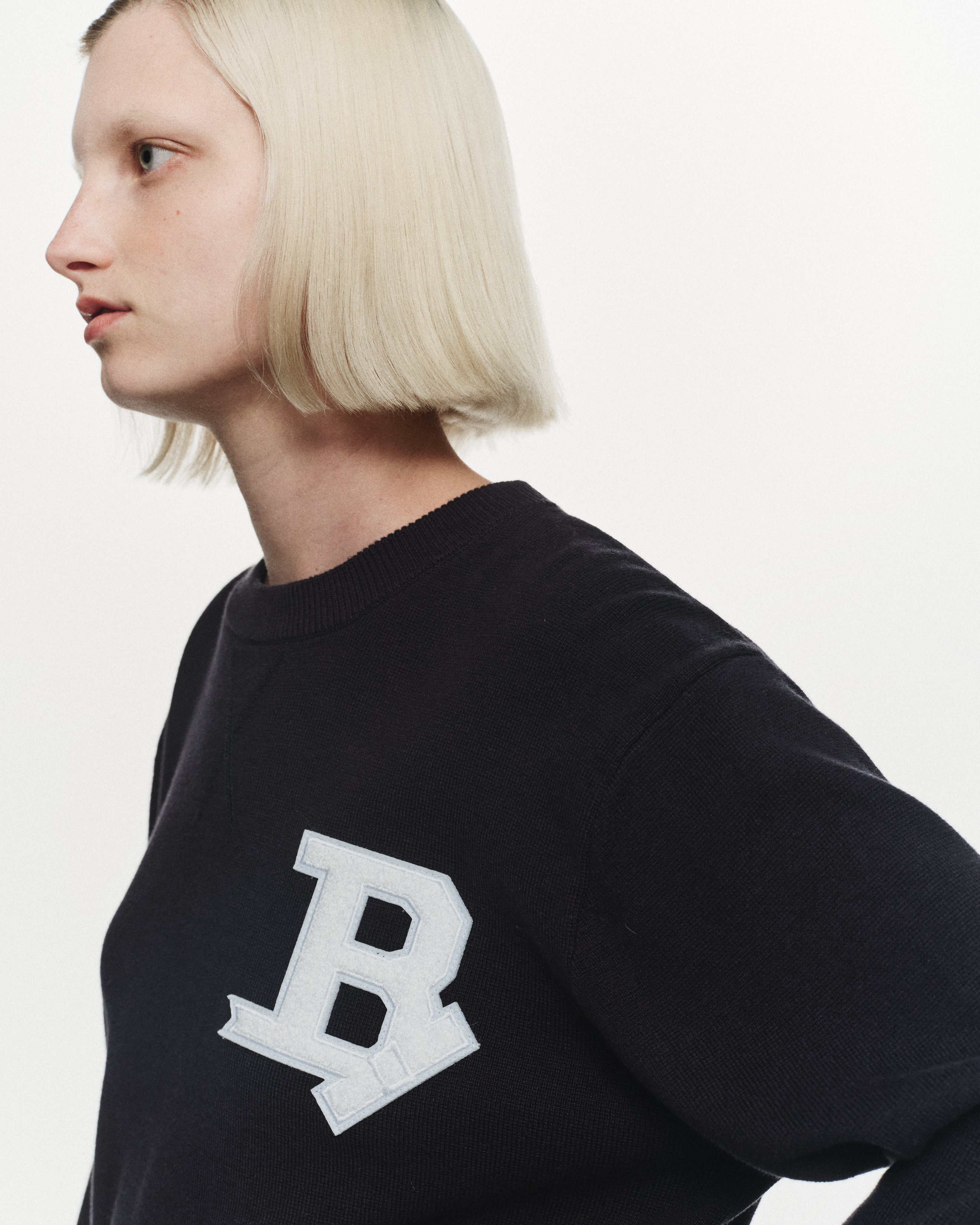 BIBIY. MADE | B. CLUB KNIT NAVY｜Bibiy.
