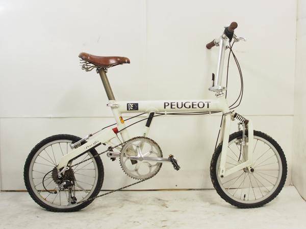 PEUGEOT プジョー 折りたたみ自転車 18インチ ※ジャンク PEUGEOT