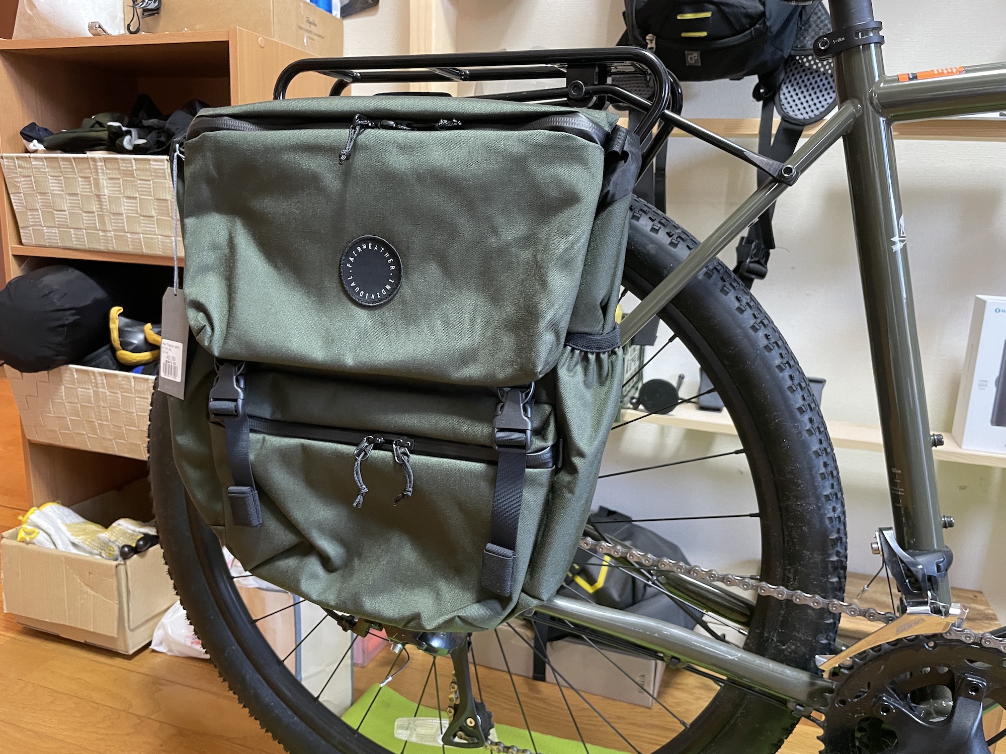 InoPedalの自転車日記 » フェアウェザー FAIRWEATHERのパニアバッグ