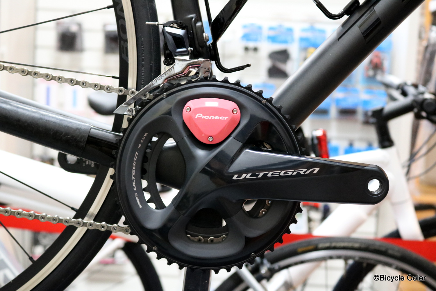 Pioneer(パイオニア)のペダリングモニター(パワーメーター)の取り付け