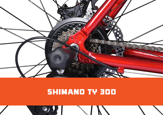 Buy Cradiac Machine Lite Red Metallic MTB | Bicyclekart – Bicycle Kart