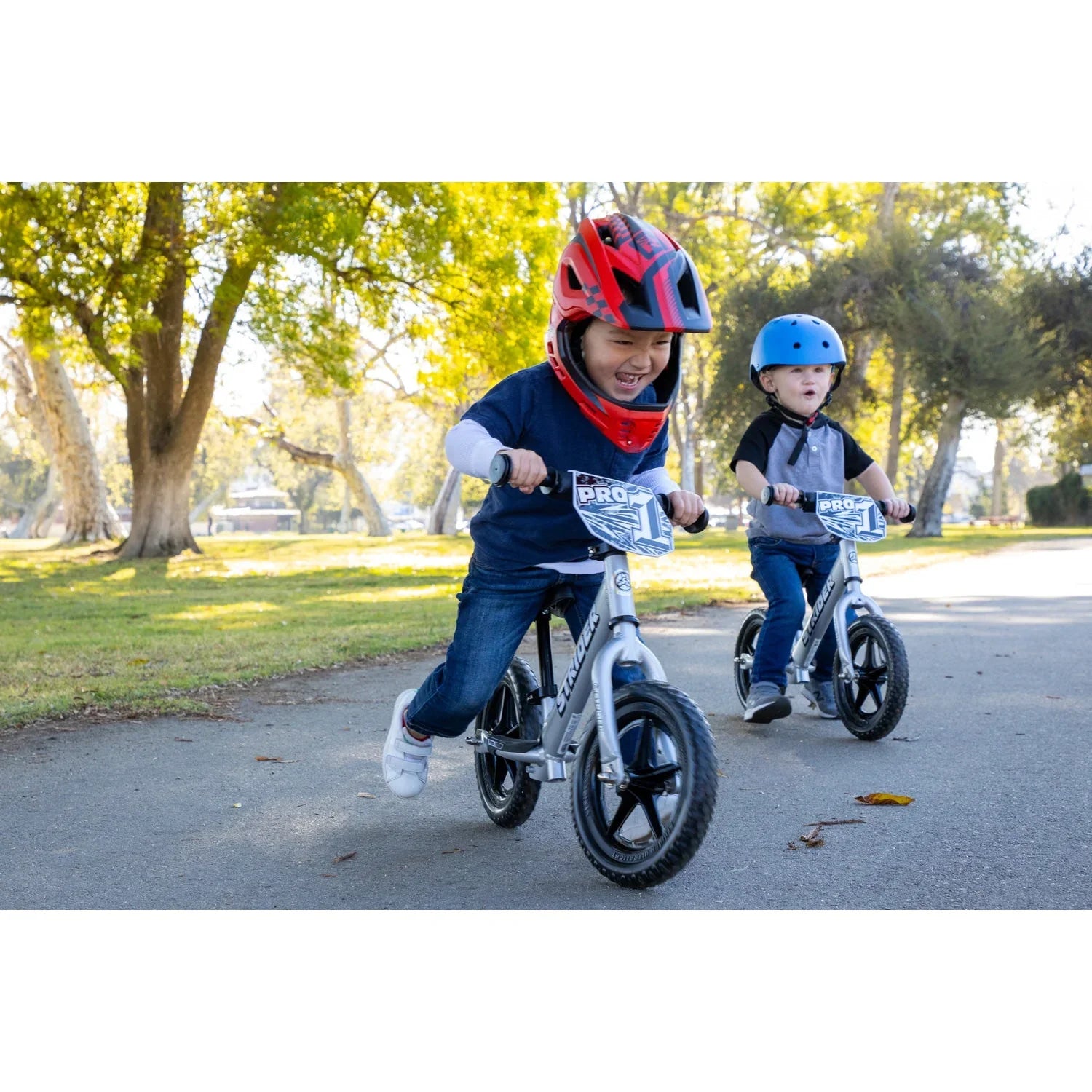 Strider 12 Pro Kids Balance Bike - Silver – Bicycle Warehouse