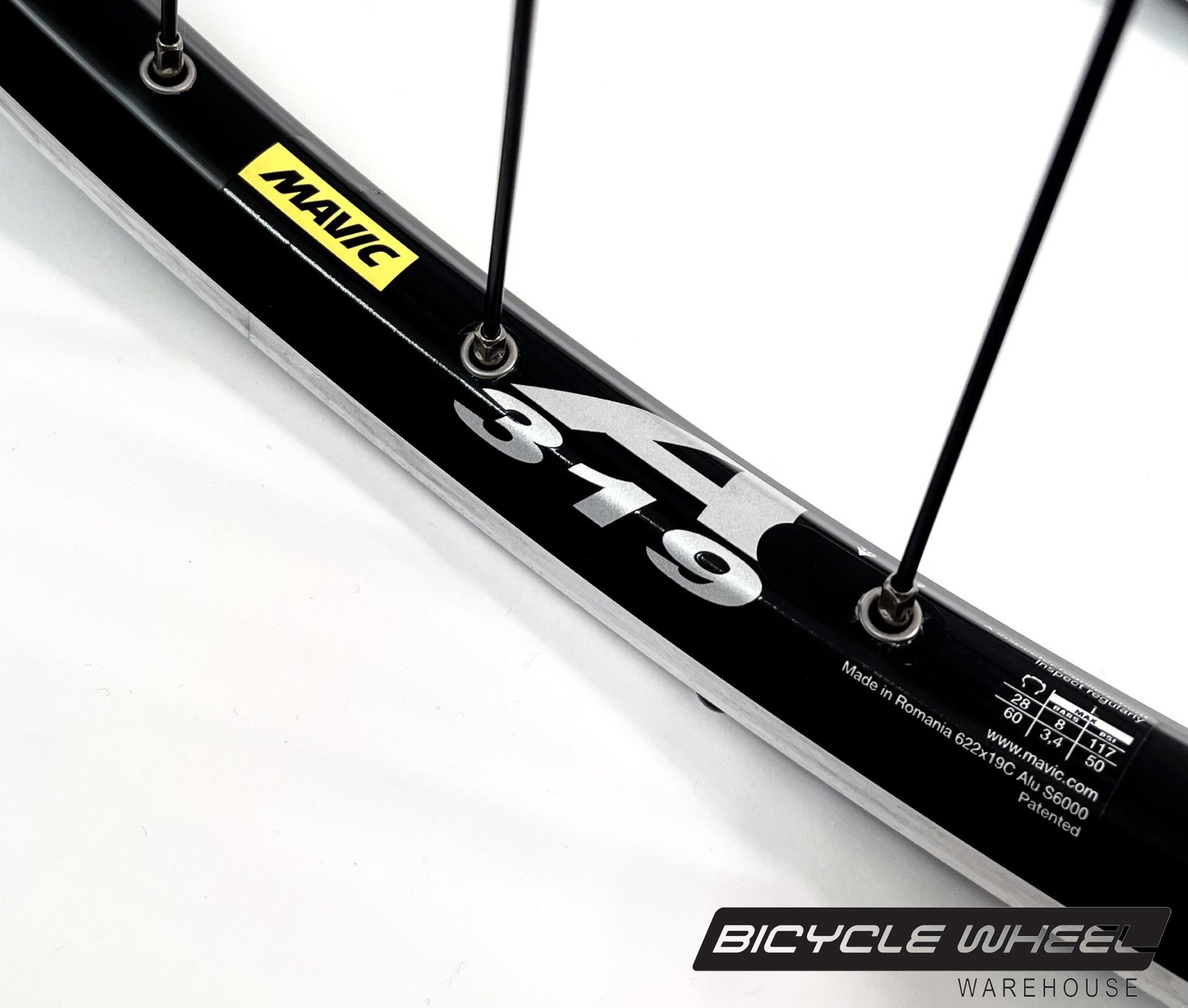 Mavic A319 700c Hybrid Rear 135mm Wheel Set - Bicycle Wheel Warehouse