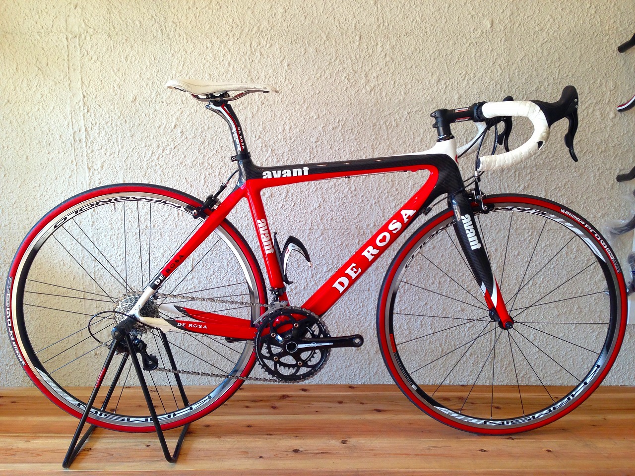 DE ROSA AVANT ドライブトレイン洗浄＆フレームコーティング