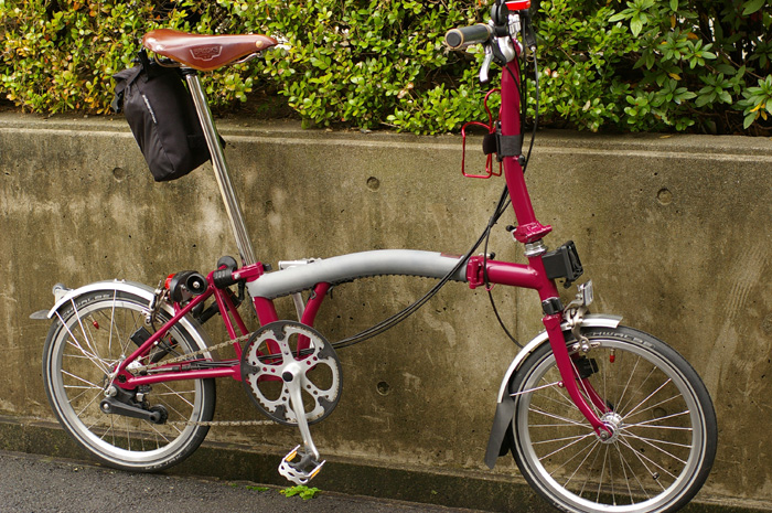Brompton S6L ポジション変更です。 – Bici Termini