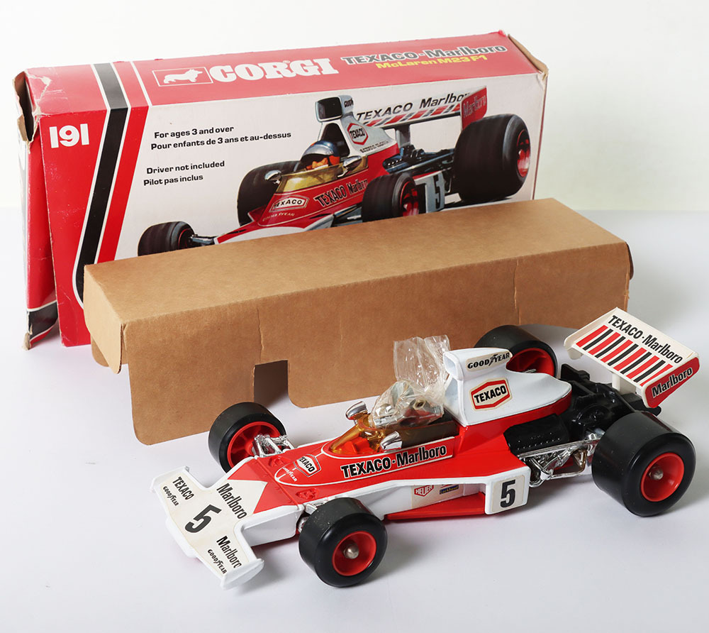 Corgi 191 Texaco-Marlboro McLaren M23F1 Formula 1 Racing Car 1:18