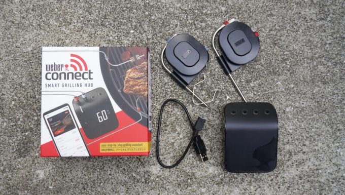 レビュー】Weber Connect スマートグリルハブは温度を計測し調理手順を