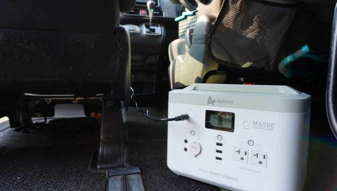 AlphaESSのMS500ポータブル電源を実機検証レビュー | 魅惑のキャンプ