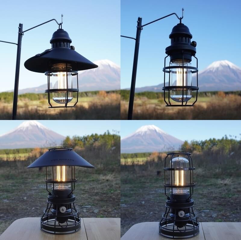 炭鉱風のKZM ギルバートランタンが雰囲気良し | 4変化する優れモノ