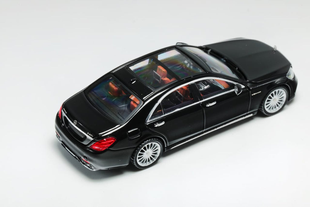 Mercedes-Benz S65 W222 Black 1:64 Scale Diecast by Fine Model
