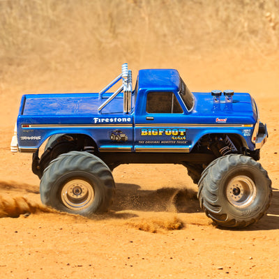 FREE BATTERY & CHARGER | Traxxas BIGFOOT #1 - 2WD Brushless R/C