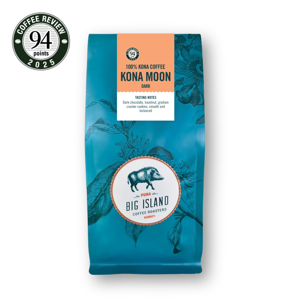 100% Dark Roast Kona Coffee - Kona Moon - Big Island Coffee Roasters