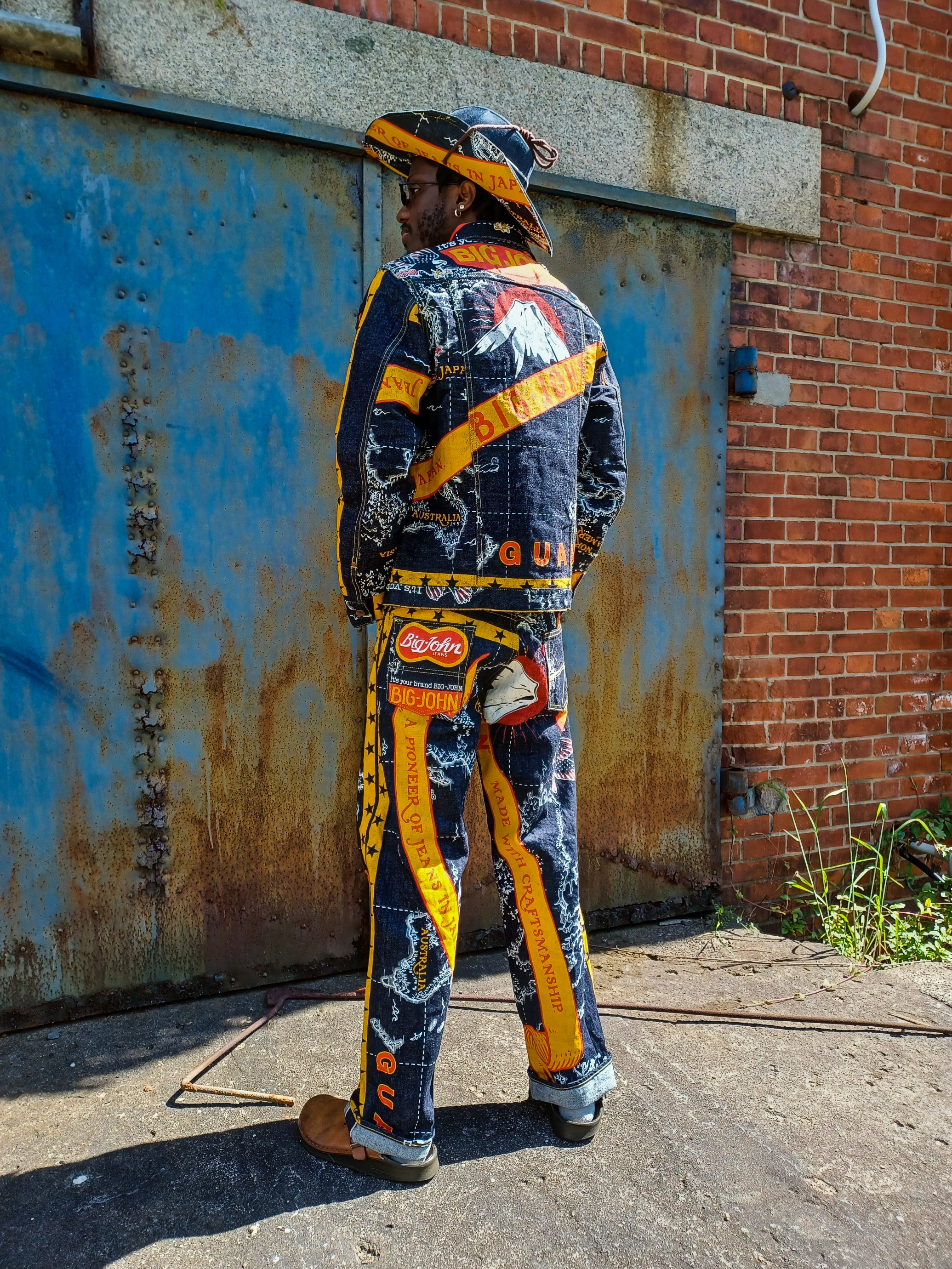 M1002SP(050) 50 years anniversary Banner Denim Authentic Straight