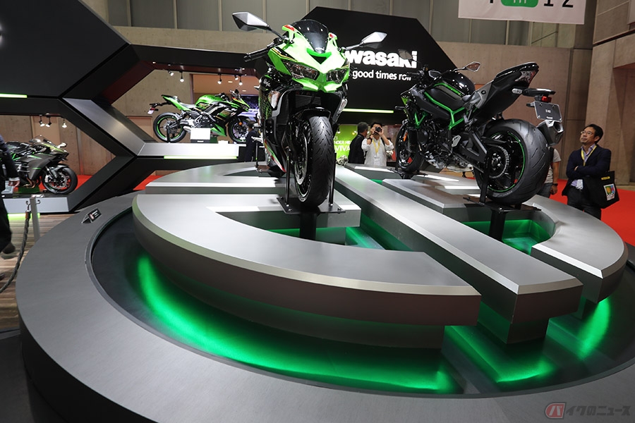 世界初出展は「Ninja ZX-25R」含む3モデル ファンへの感謝を表す