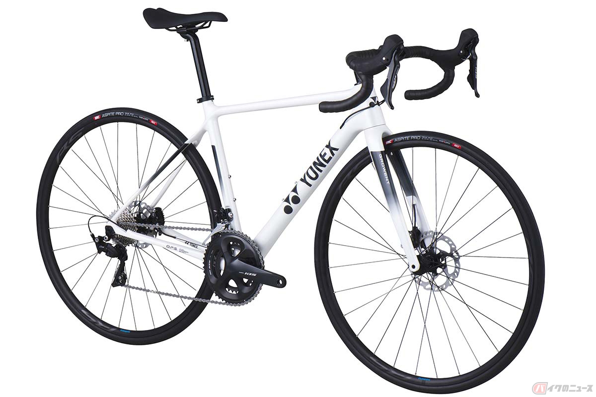 ヨネックスの高等技術を用いたカーボンロードバイク 「GROWENT（グロー
