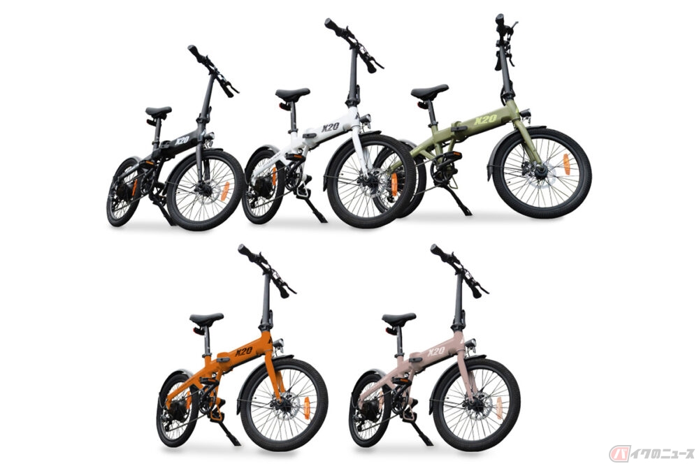 スマートでタフな電アシ PYKES PEAK「X20」新色登場 | バイクのニュース