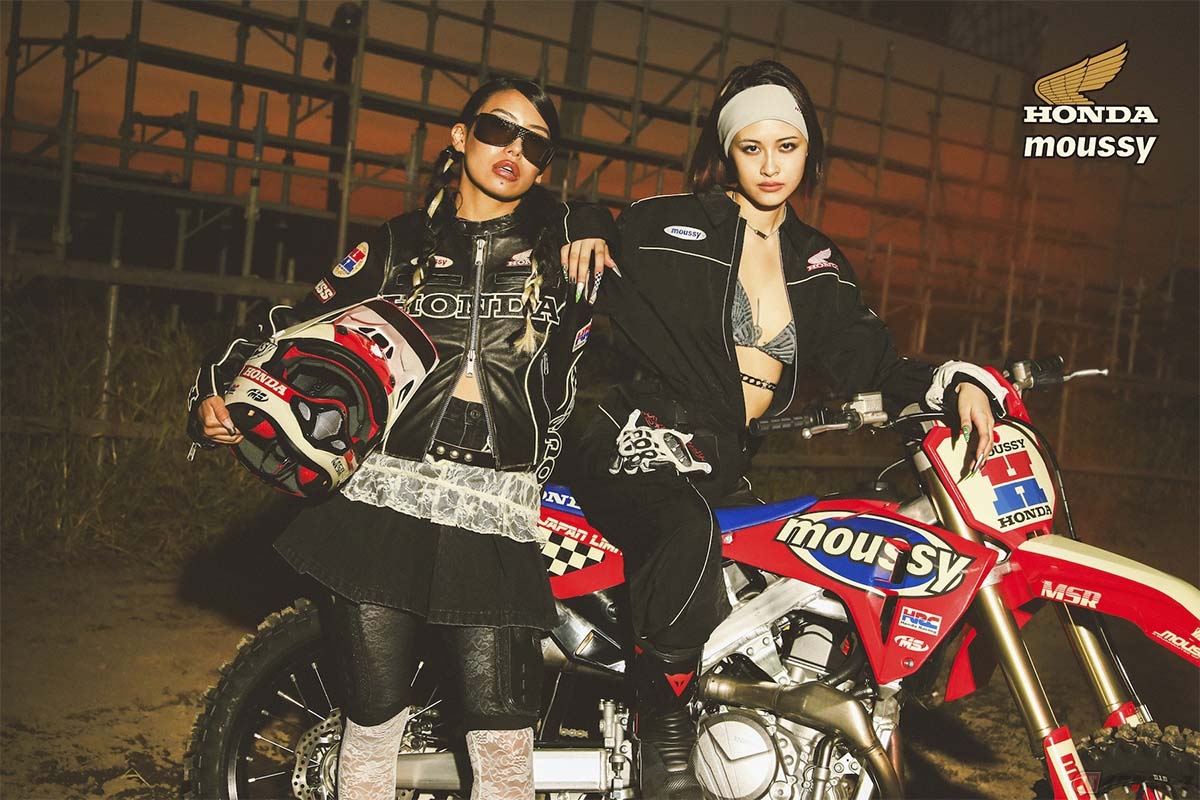 待望の発売決定！ MOUSSYとHRCとのコラボレーションコレクション第2弾