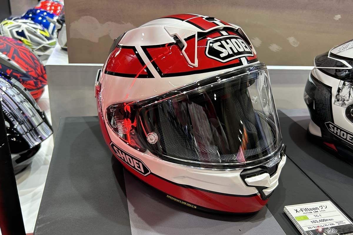 バリ伝」の「巨摩 郡」仕様をSHOEI最高峰フルフェイスで再現 受注期間