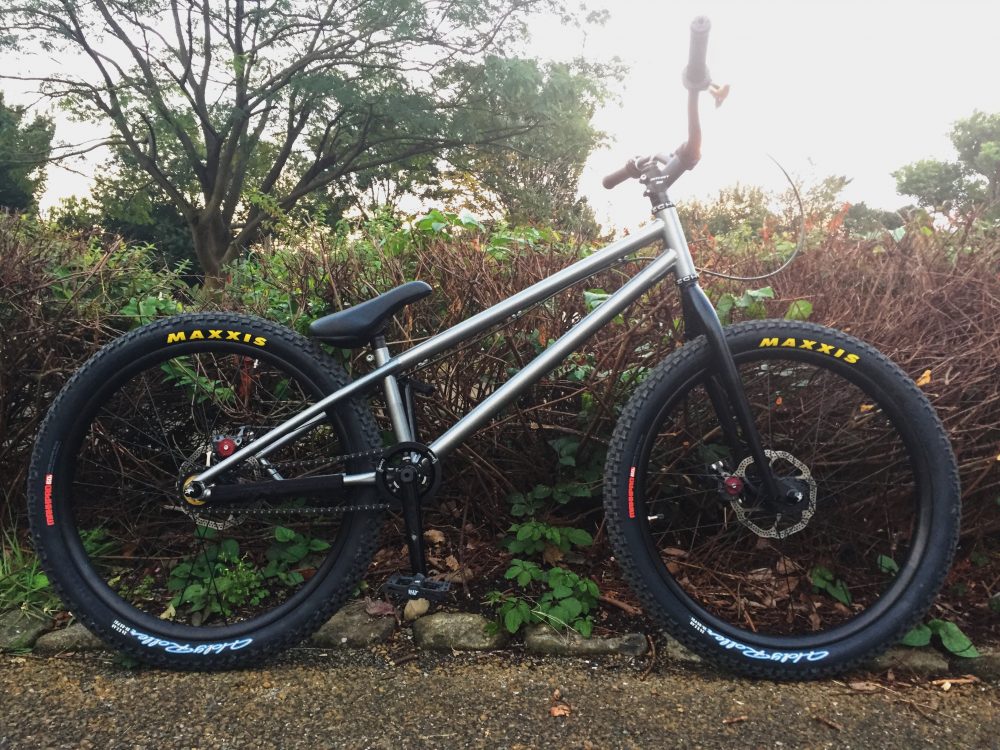 24インチ ストリートトライアル向け自転車を組みました | マウンテン