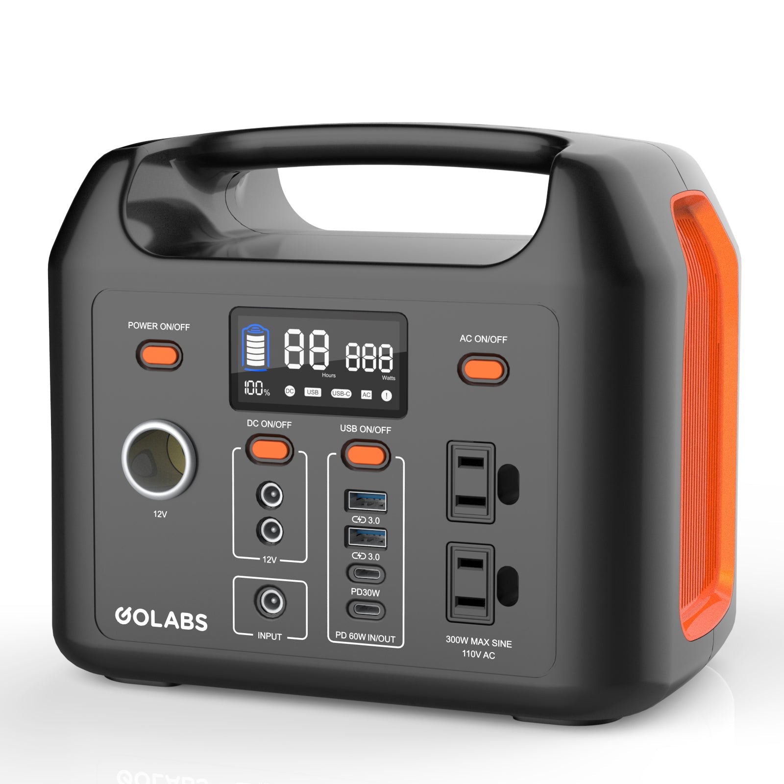 Golabs R300 300W Portable Power Station - OutdoorEX - Bike.cc