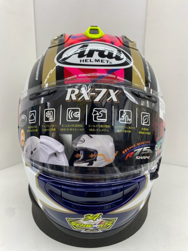 Arai ｢RX-7X｣ SCHWANTZ(シュワンツ) 30th入荷しました！：姫路今宿店