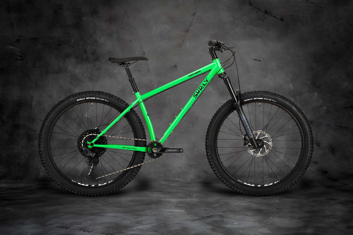 2021 Surly Karate Monkey in High Fiber Green and Fool's Gold