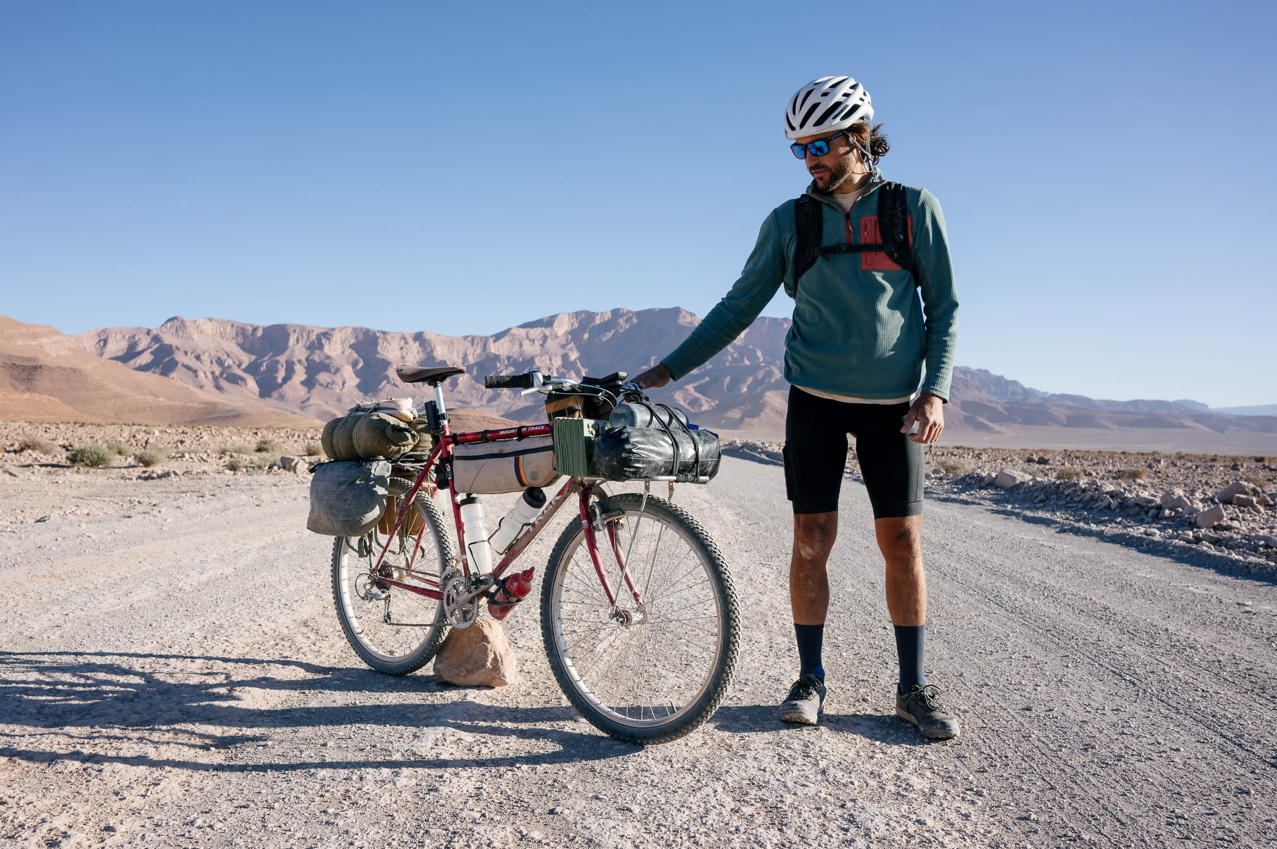Humbert Campins and his 1990s Trek Mountain Track - BIKEPACKING.com