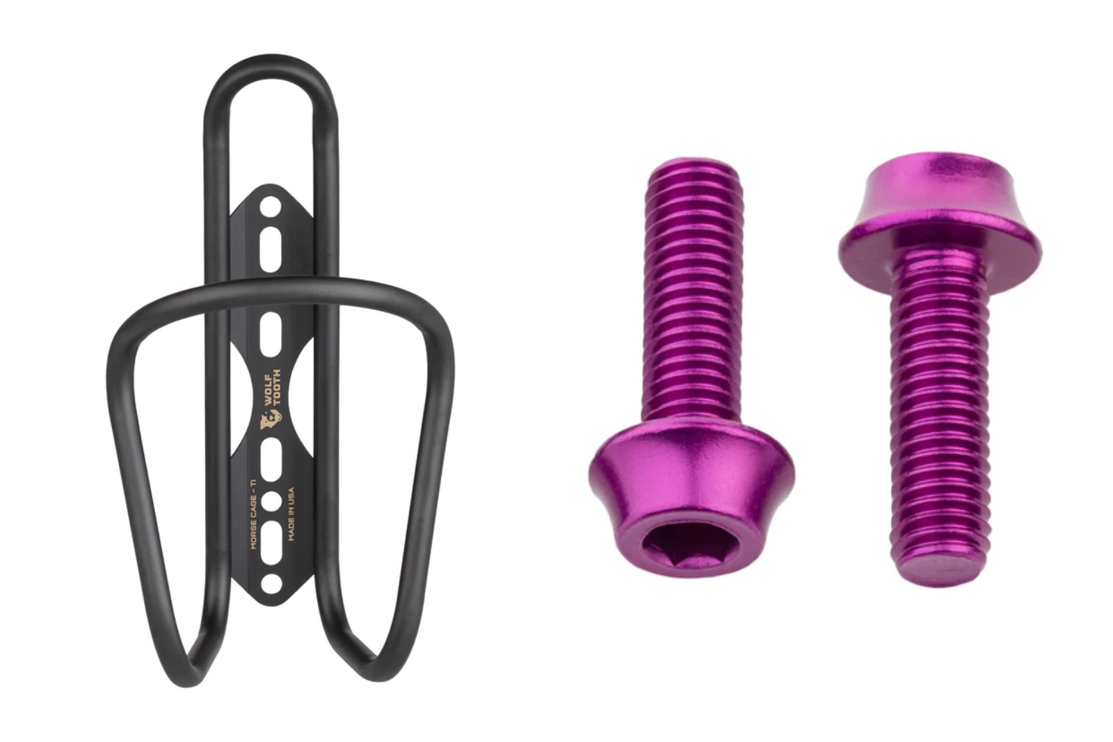 Wolf Tooth Components reintroduces Morse Cage Stainless Steel