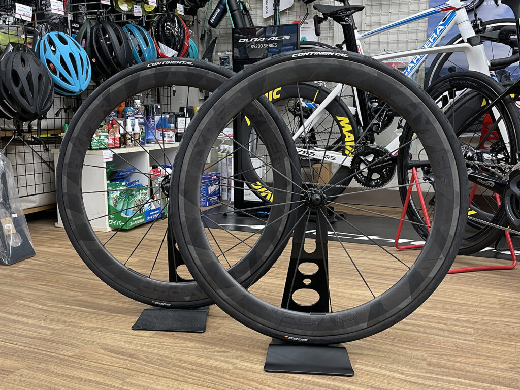 WINSPACE LUN HYPER 50mm リムブレーキホイールセット – スポーツ