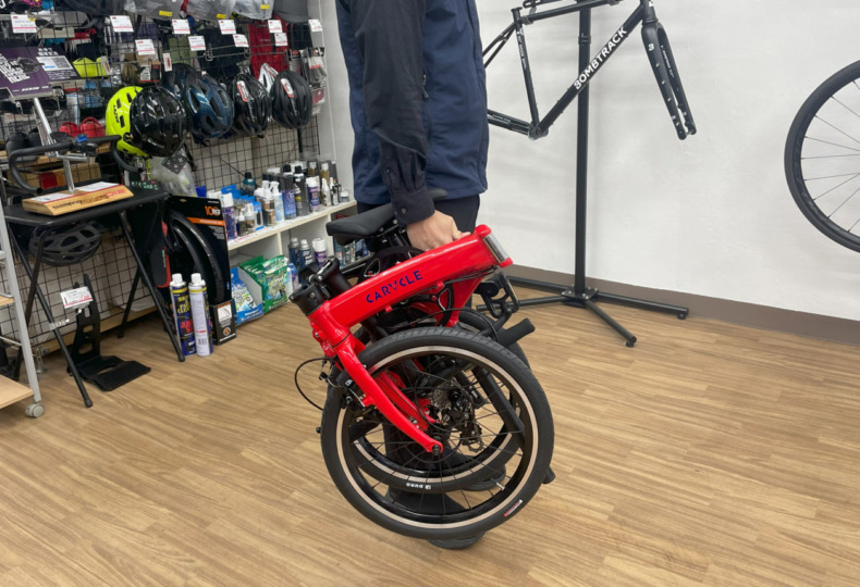 CARACLE-S 世界最小サイズに折りたためる自転車 CARACLE-S 標準仕様