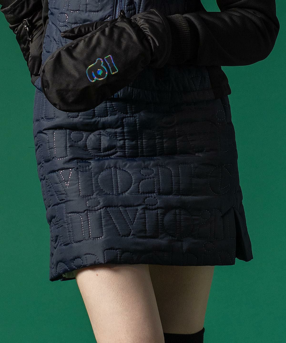 ロゴキルト中綿スカート|アルチビオ-アウトレット- - ゴルフウェアや