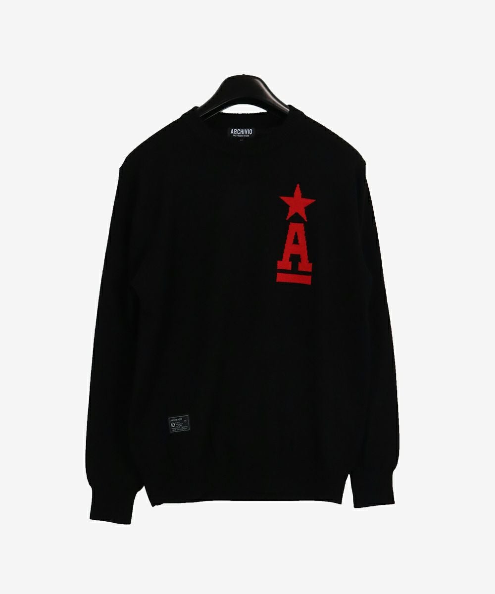 メンズ】 ウール混長袖ニットプルオーバー|アルチビオ-アウトレット