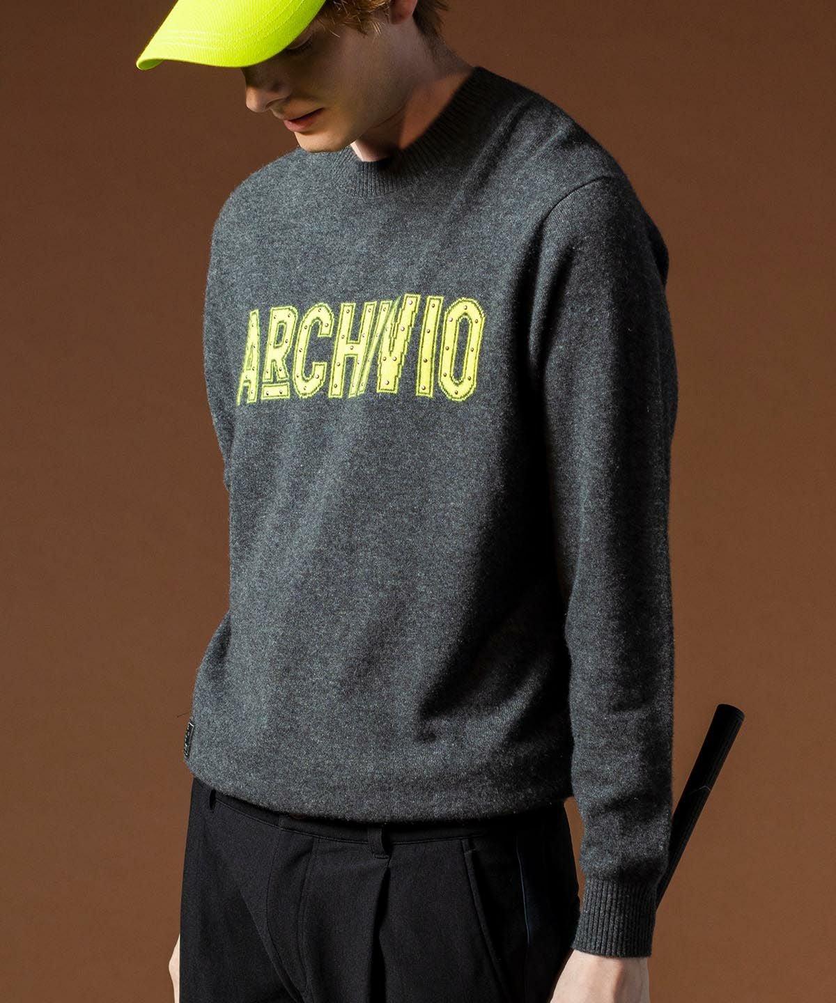 メンズ】 カシミヤ100%ニット長袖プルオーバー|アルチビオ