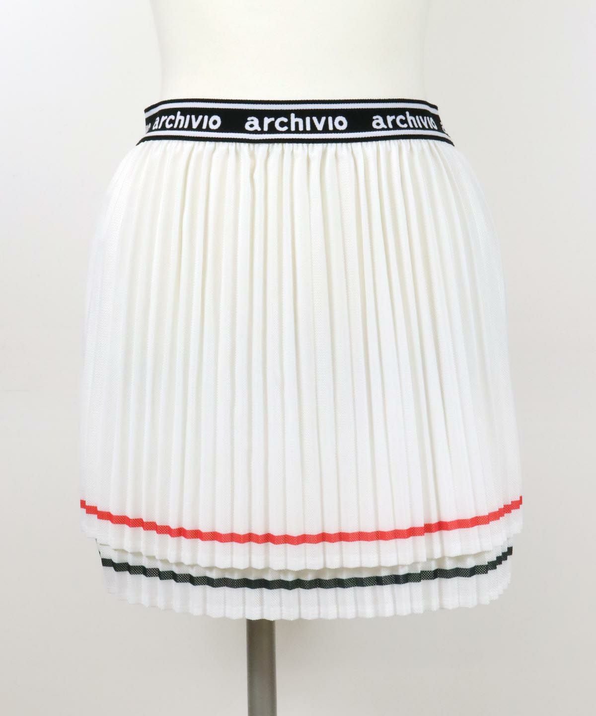 メッシュプリーツスカート|アルチビオ-アウトレット- - ゴルフウェアや