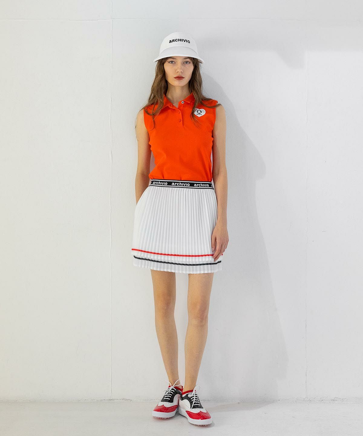 メッシュプリーツスカート|アルチビオ-アウトレット- - ゴルフウェアや