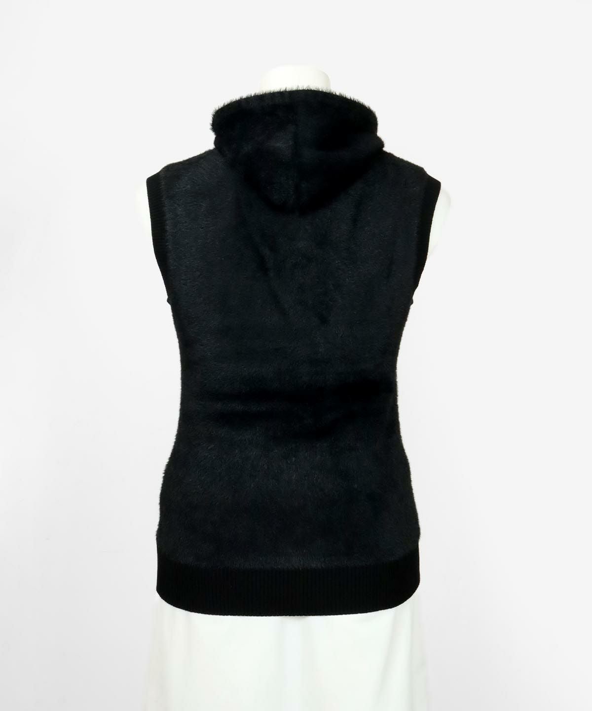 フード付きハーフジップニットベスト|アルチビオ-アウトレット