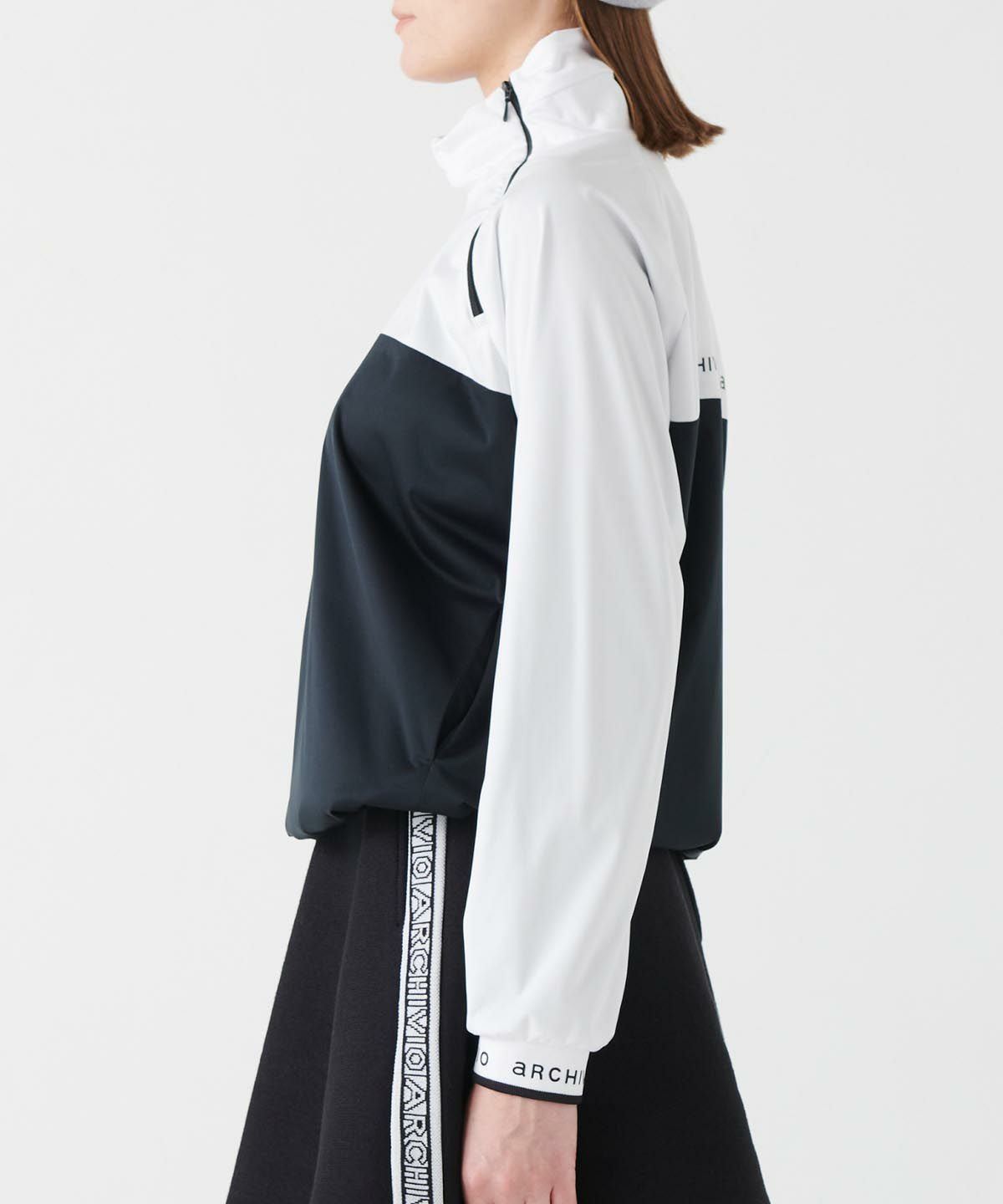 撥水保温配色プルオーバー|アルチビオ-アウトレット- - ゴルフウェアや