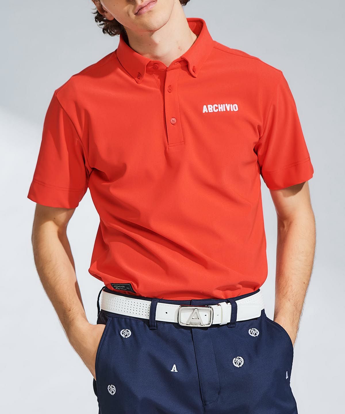 メンズ】UV速乾刺繍ポロシャツ|アルチビオ-アウトレット- - ゴルフ