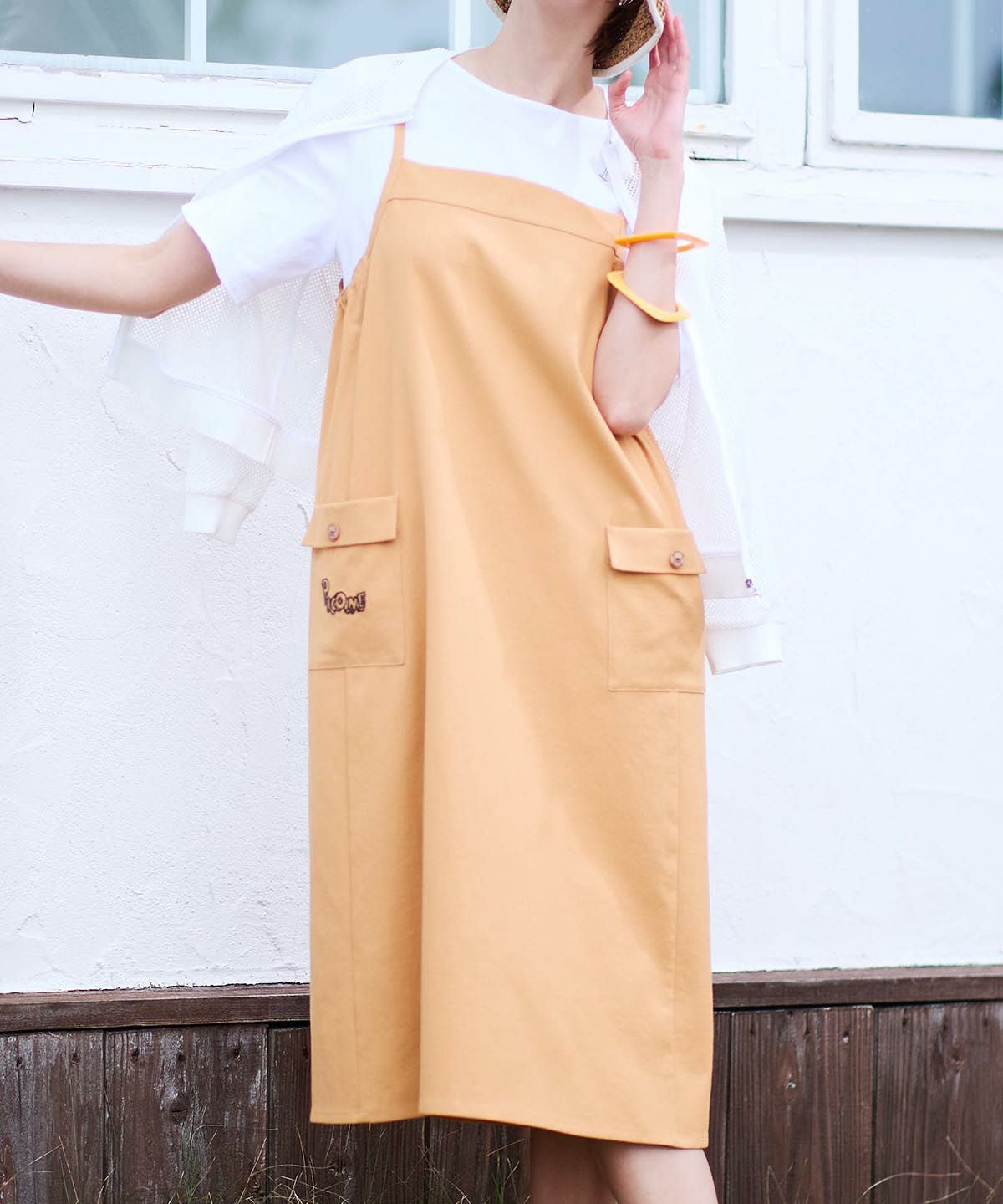 Vネックジャンパースカート|スタジオピッコーネ-アウトレット