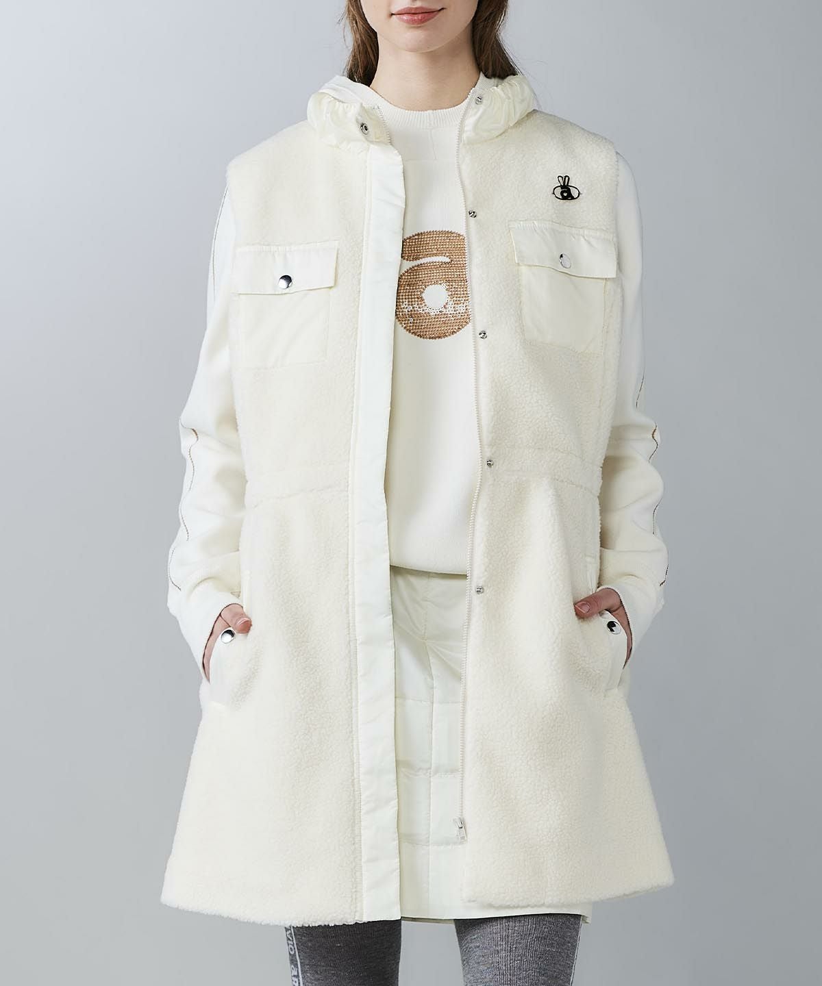 蓄熱保温ボアベスト|アルチビオ - ゴルフウェアや婦人服通販