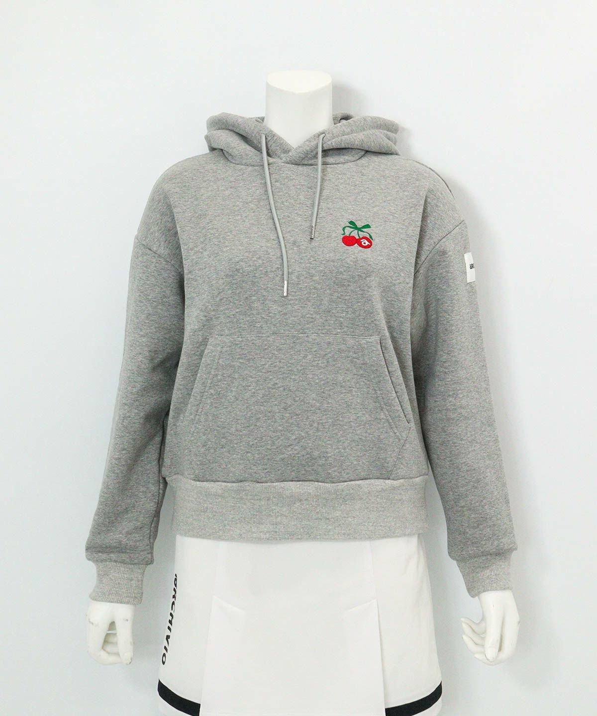 チェリー柄裏起毛パーカー|アルチビオ - ゴルフウェアや婦人服通販