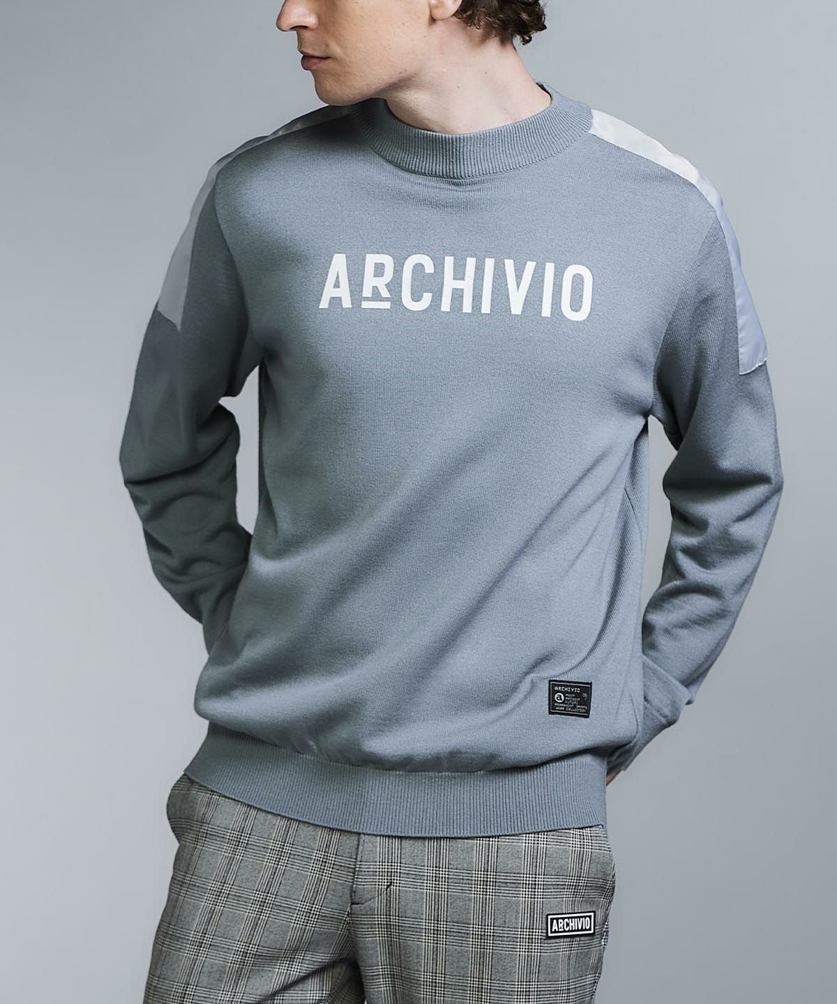 メンズ】異素材切替配色ブルゾン|アルチビオ - ゴルフウェアや婦人服通販