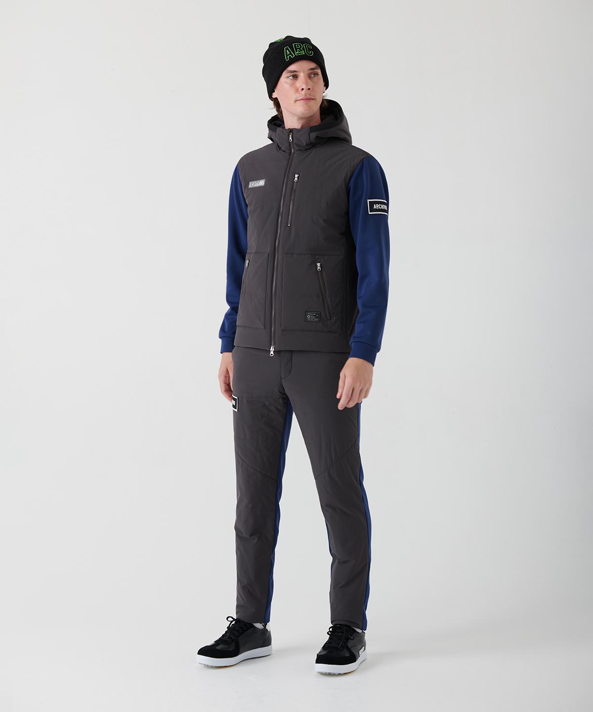 メンズ】フード付き袖切替ブルゾン|アルチビオ-アウトレット- - ゴルフ