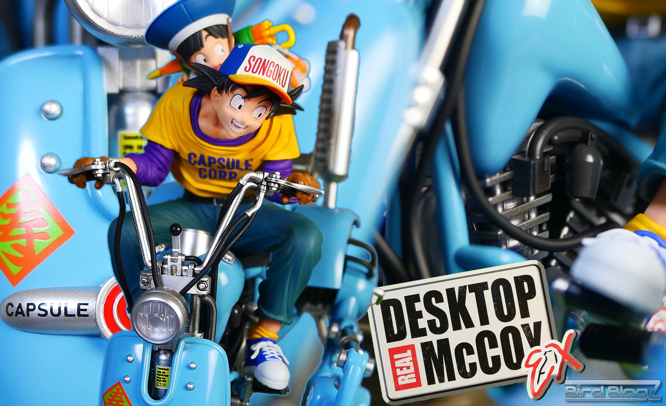 デスクトップリアルマッコイEX ドラゴンボールZ 孫悟空＆悟飯＆二足