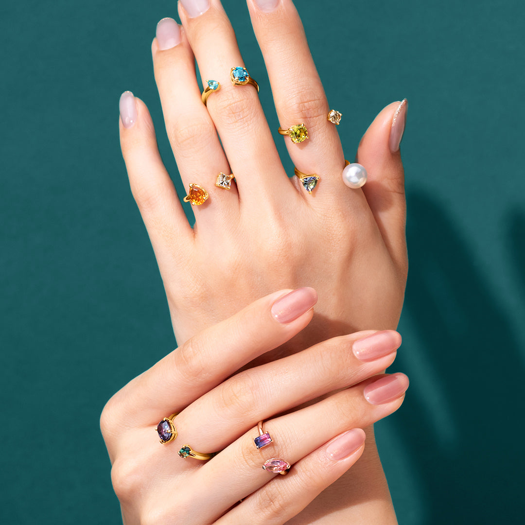 店舗限定】K18フォークリング・コフレ