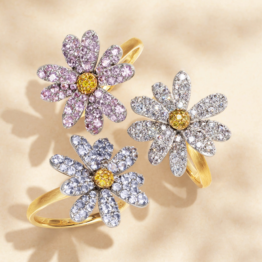 ビズー公式】ダイヤモンド K18 イエローゴールド プラチナ リング