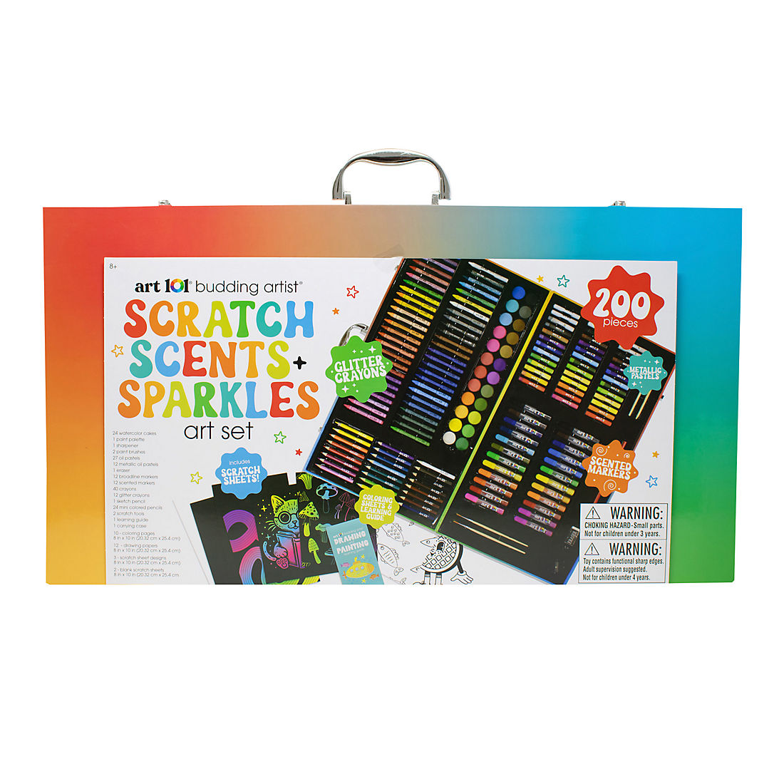 Art 101 Scratch, Scents, and Sparkles Art Set, 200 pc. | BJ's