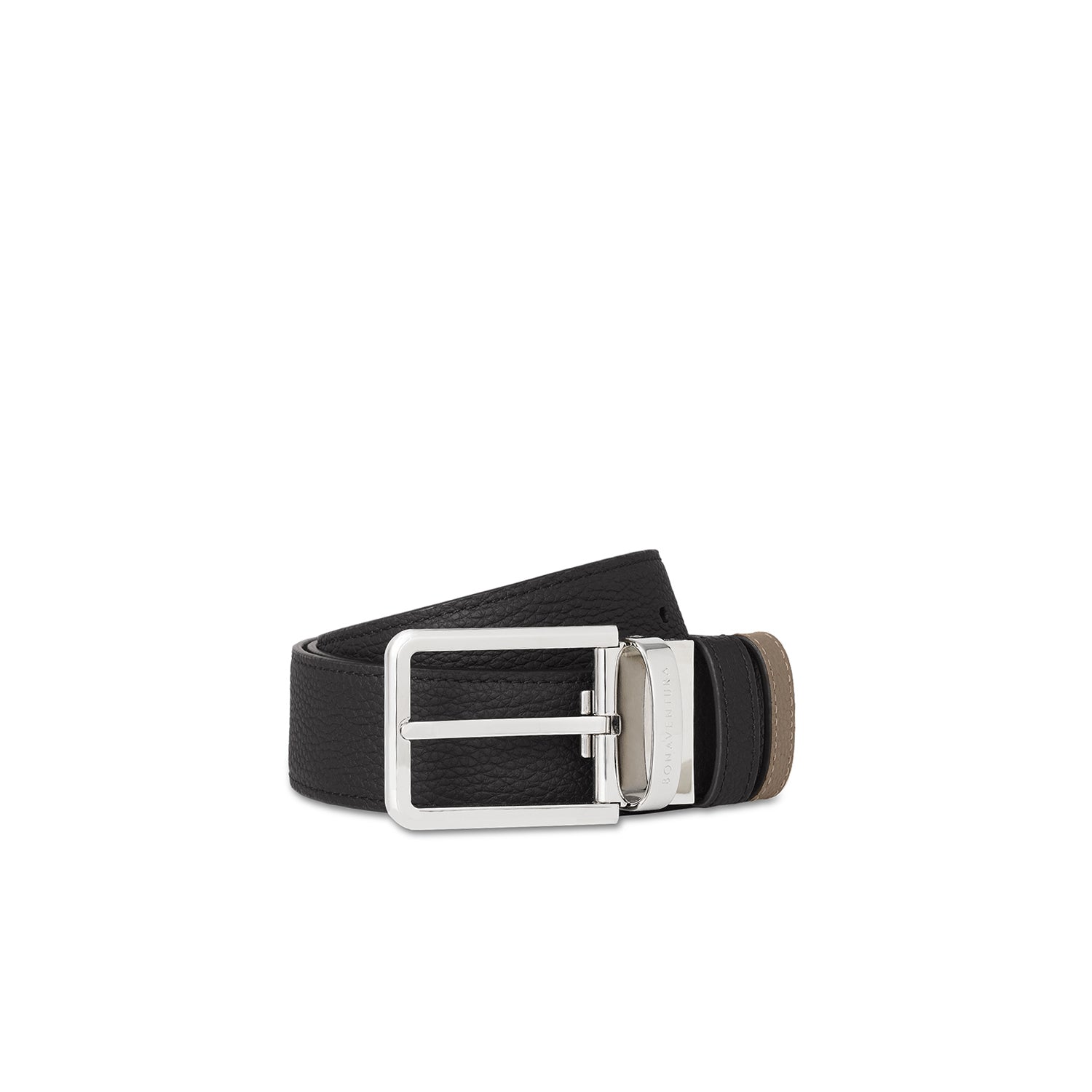 Men's Reversible Square Buckle Belt