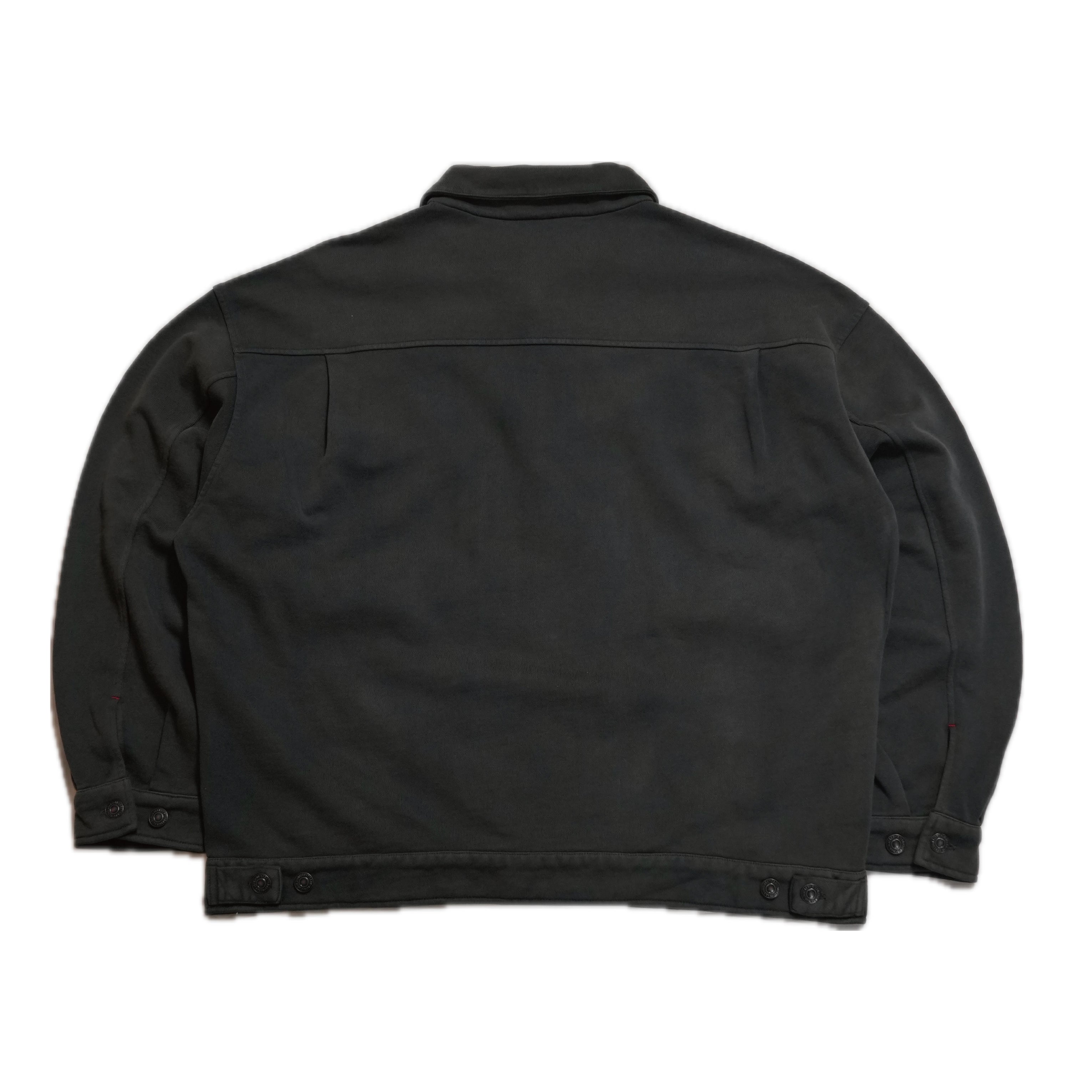 TYPE-001 Sweat Trucker Jacket WASHEDBLACK – BONKNOW FREAKS
